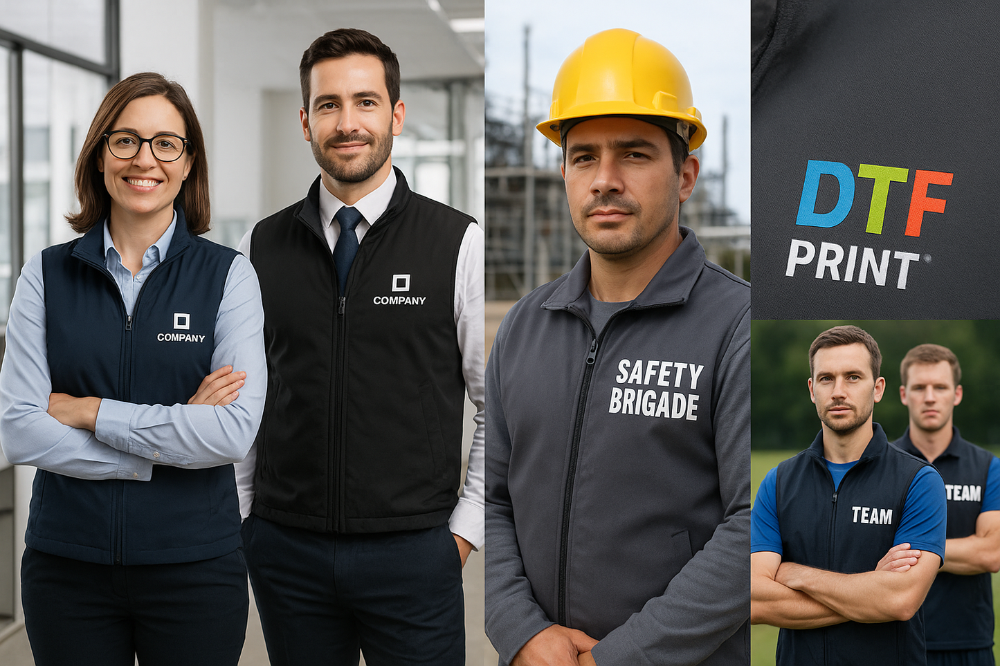 Chalecos Personalizados para Equipos con Estilo 💼
Destaca y unifica a tu equipo con nuestros chalecos personalizados ✨. Perfectos para empresas 🏢, brigadas 🚨 o grupos deportivos 🏆, confeccionados en tela resistente y estampados con DTF Textil para garantizar durabilidad y un acabado profesional 🌈.
👉 ¡Dale presencia y estilo a tu equipo mientras fortaleces su identidad! 💪