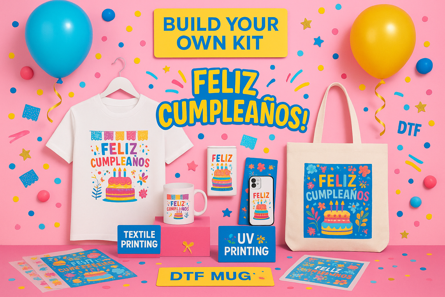 Kit para Cumpleaños ( Arma tu propio Kit )