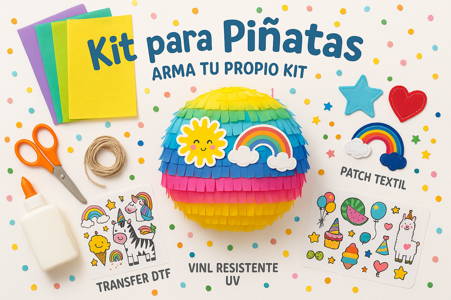 Kit para Piñatas ( Arma tu propio kit)