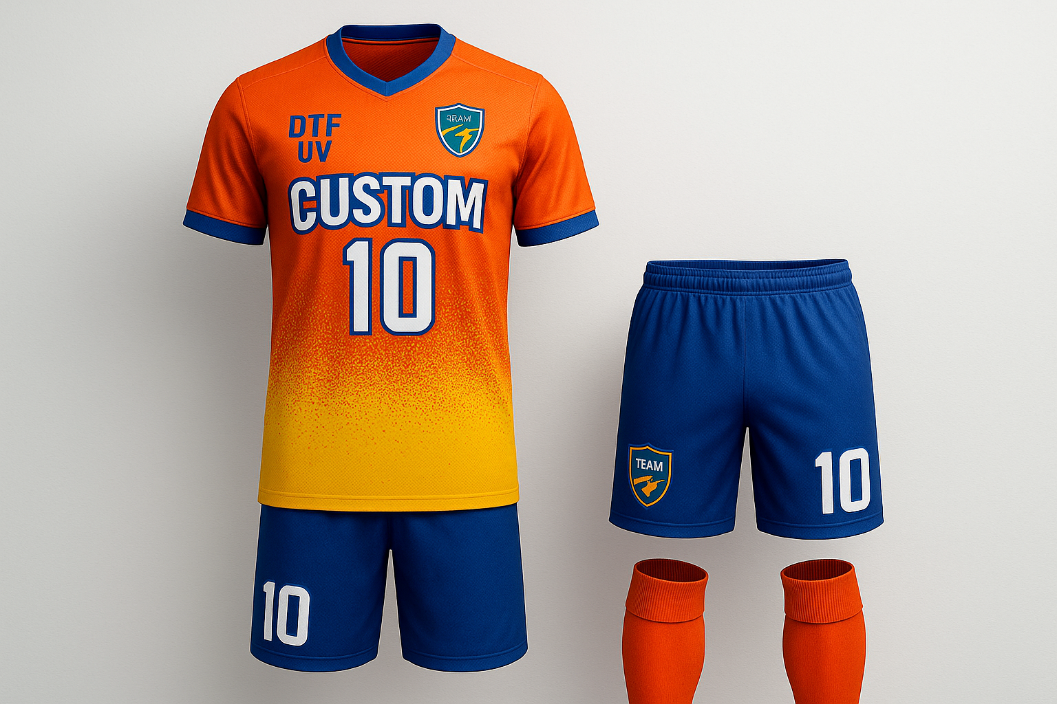 Kit Deportivo Personalizable con DTF UV