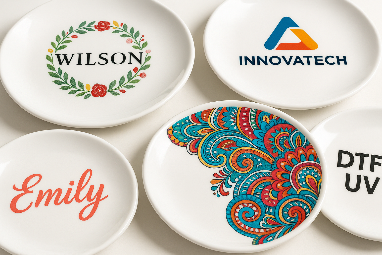 Placas Personalizadas con DTF UV