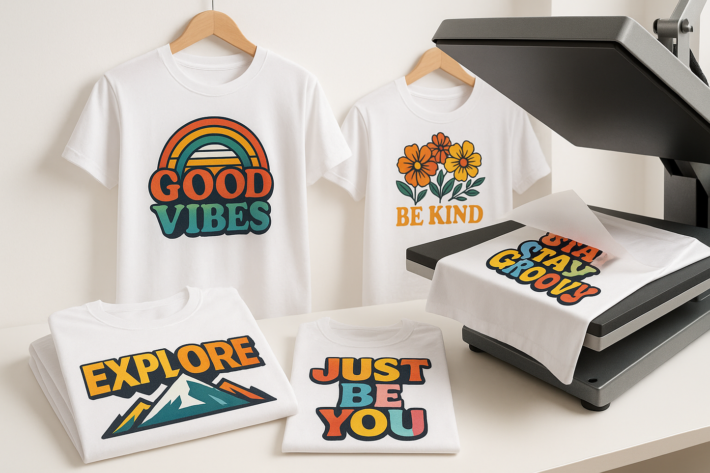 PLAYERAS PERSONALIZADAS CON DTF TEXTIL