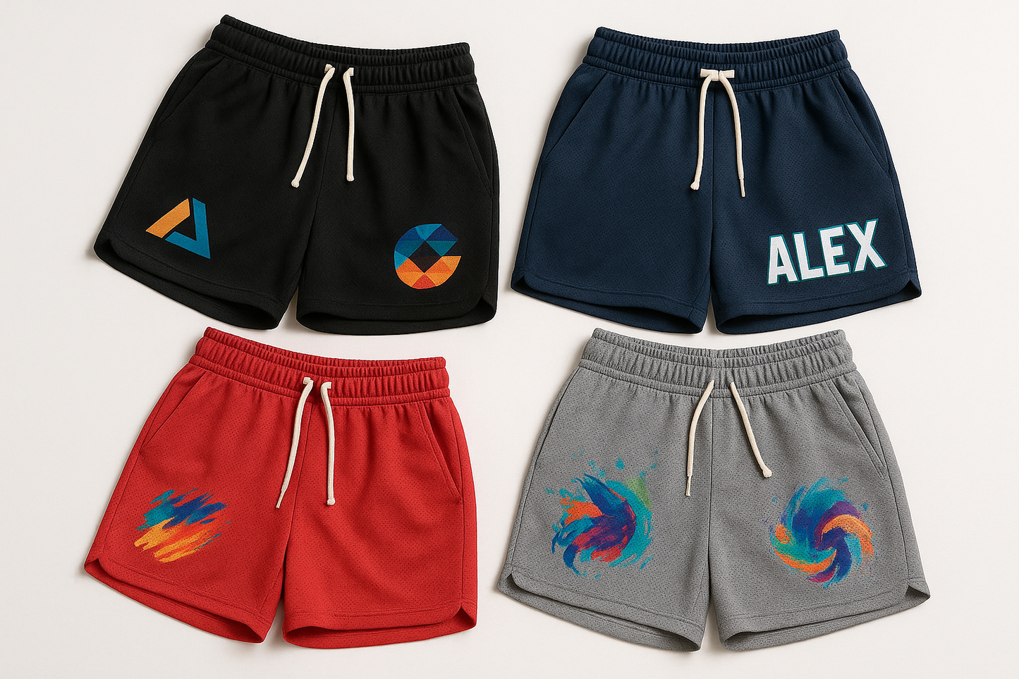 🏃‍♂️ Shorts Personalizados con Tu Estilo 🏃‍♀️

Dale un toque único a tu outfit deportivo o casual ✨. Personaliza tus shorts con tu logo, nombre o diseño exclusivo y destaca en cada movimiento 💪. Con DTF Textil, garantizamos colores vibrantes 🌈 y máxima durabilidad para que entrenes, salgas o descanses con estilo.

👉 ¡Hazlos tuyos y luce diferente en cada ocasión! 🔥